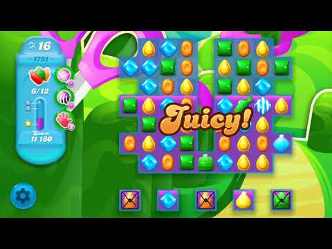 Candy Crush Soda Saga Level 1751 (3 Stars)