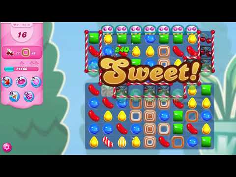 Candy Crush Saga Level 9672 NO BOOSTERS