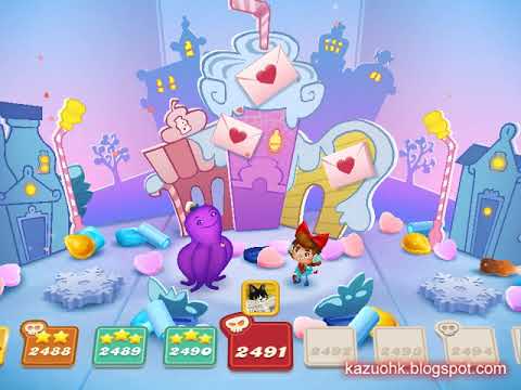 Candy Crush Soda Saga Level 2490 (3 stars, NO booster)