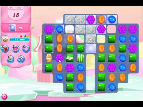 Candy Crush Saga Level 4385 NO BOOSTERS