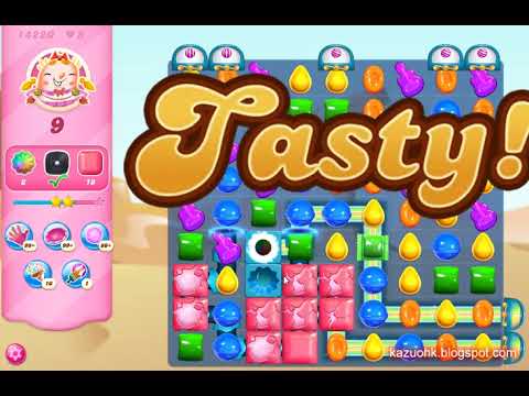 Candy Crush Saga Level 14220 (3 stars, NO boosters)