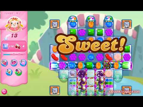 Candy Crush Saga Level 12802 (3 stars, No boosters)