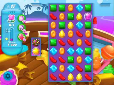 Candy Crush Soda Saga Level 1026 - NO BOOSTERS