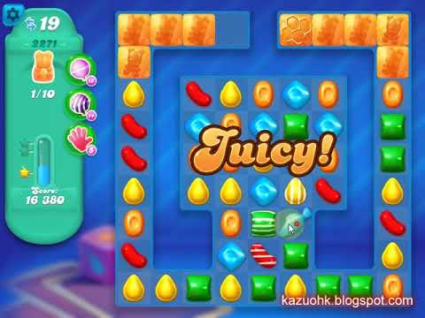 Candy Crush Soda Saga Level 2271 (3 stars, NO boosters)