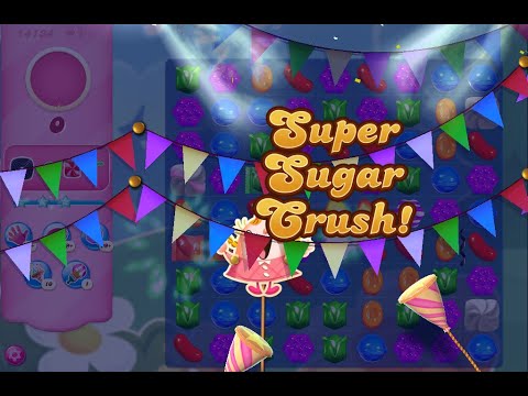 Candy Crush Saga Level 14134 (3 stars, NO boosters)