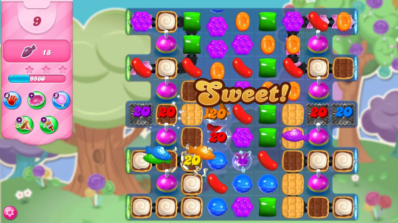 Candy Crush Saga Level 3587 NO BOOSTERS