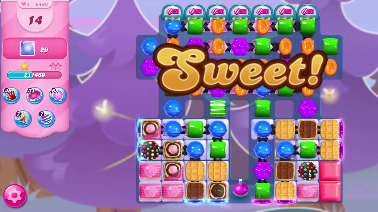 Candy Crush Saga Level 8483 NO BOOSTERS