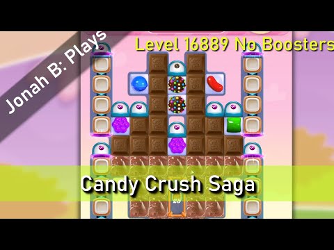 Candy Crush Saga Level 16889 No Boosters