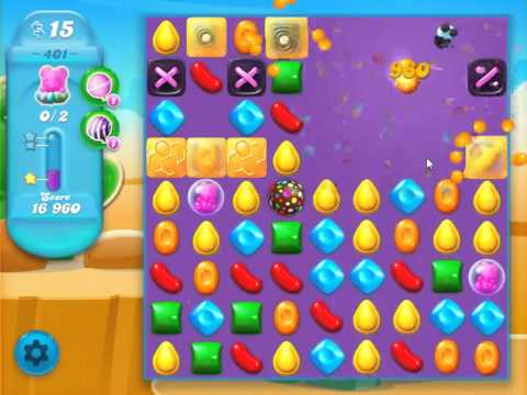 Candy Crush Soda Saga Level 401