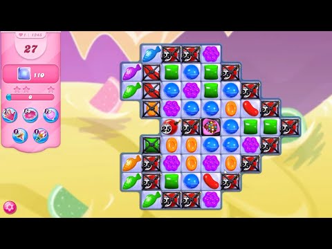 Candy Crush Saga Level 1245 NO BOOSTERS