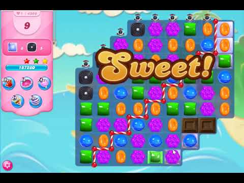 Candy Crush Saga Level 4366 NO BOOSTERS