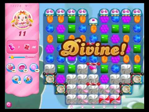 Candy Crush Saga Level 14774 - NO BOOSTERS | SKILLGAMING ✔️