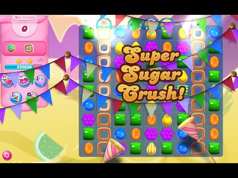 Candy Crush Saga Level 11743 (NO boosters)