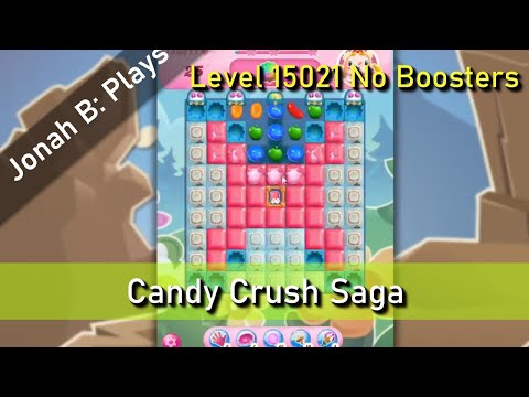 Candy Crush Saga Level 15021 No Boosters