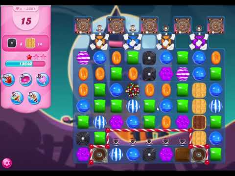 Candy Crush Saga Level 3881 NO BOOSTERS