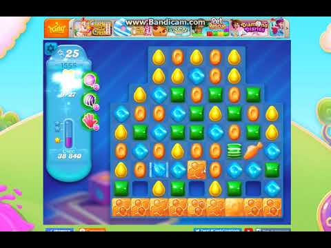 Candy Crush Soda Saga Level 1555 NO BOOSTERS