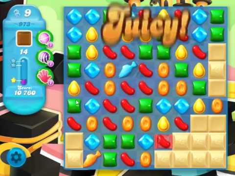 Candy Crush Soda Saga Level 973 - NO BOOSTERS