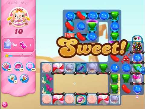 Candy Crush Saga Level 15419 - NO BOOSTERS | SKILLGAMING ✔️