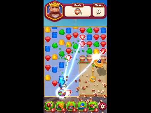 Royal Kingdom Level 402 - NO BOOSTERS GAMEPLAY 🏰 | SKILLGAMING ✔️