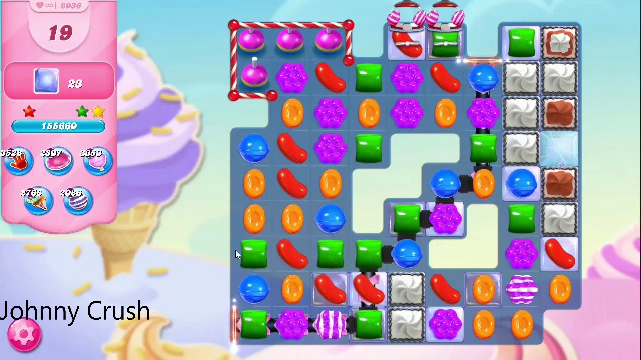 Candy Crush Saga Level 6036 NO BOOSTERS