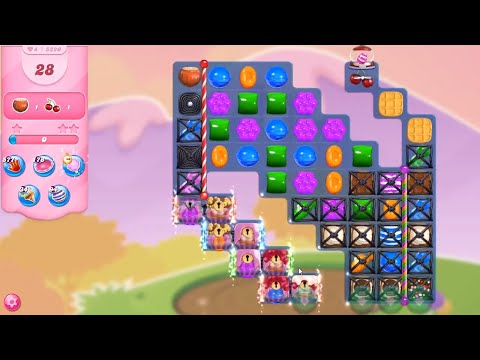 Candy Crush Saga Level 5220 NO BOOSTERS