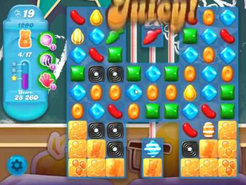 Candy Crush Soda Saga Level 1290 - NO BOOSTERS