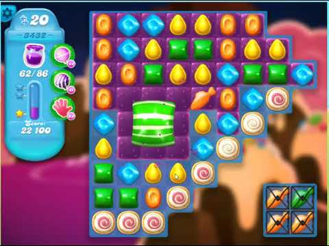 Candy Crush Soda Saga Level 3432 ***