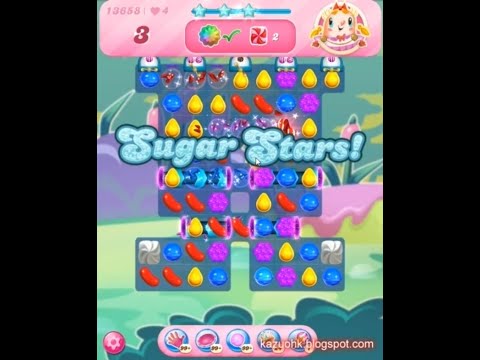 Candy Crush Saga Level 13658 (Sugar stars, No boosters)