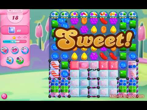 Candy Crush Saga Level 11563 (3 stars, No boosters)