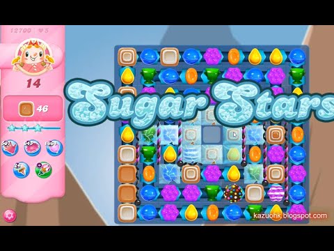 Candy Crush Saga Level 12700 (Sugar stars, No boosters)