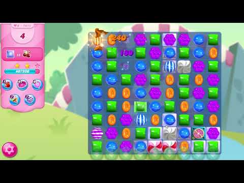 Candy Crush Saga LEVEL 7411 NO BOOSTERS