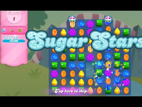 Candy Crush Saga Level 12505 (Sugar stars, No boosters)