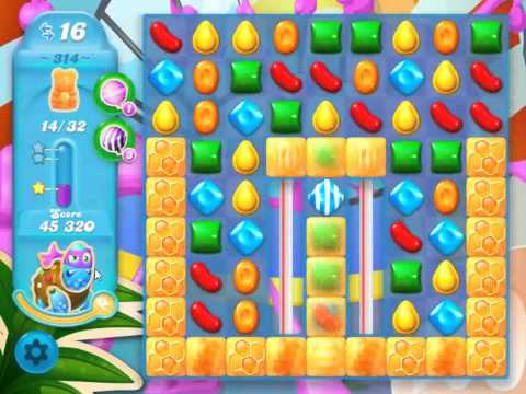 Candy Crush Soda Saga Level 314