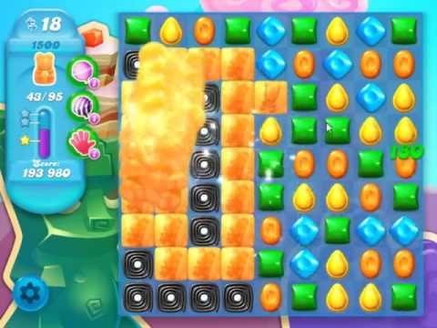 Candy Crush Soda Saga Level 1500 - NO BOOSTERS