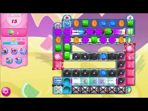 Candy Crush Saga Level 8144 NO BOOSTERS