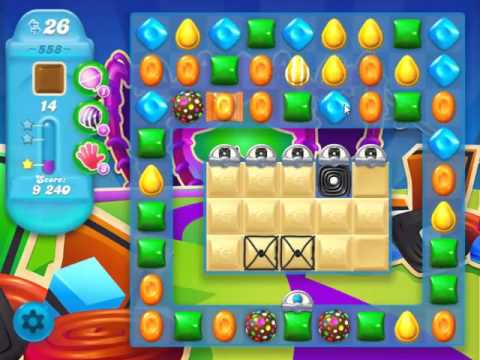 Candy Crush Soda Saga Level 558