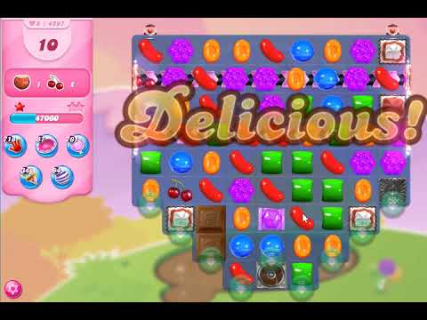 Candy Crush Saga Level 4297 NO BOOSTERS