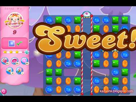 Candy Crush Saga Level 14183 (3 stars, NO boosters)