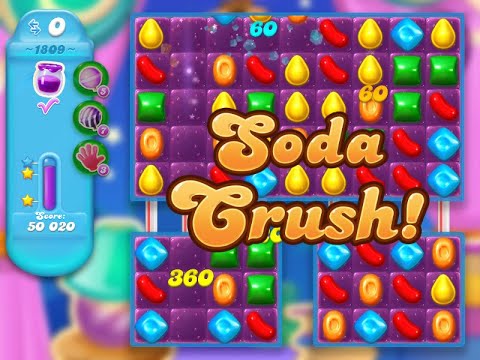 Candy Crush Soda Saga Level 1809 (NO boosters)