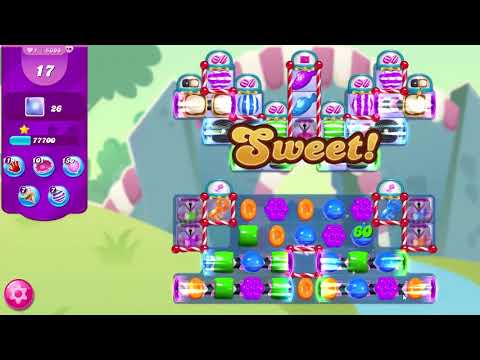 Candy Crush Saga Level 5606 NO BOOSTERS