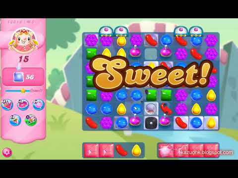 Candy Crush Saga Level 12814 (3 stars, No boosters)