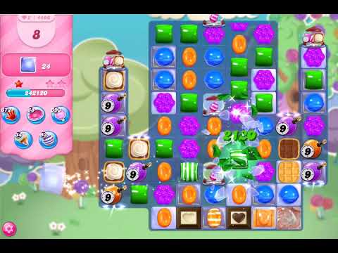 Candy Crush Saga Level 4496 NO BOOSTERS