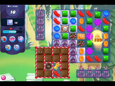 Candy Crush Saga Level 4128 NO BOOSTERS