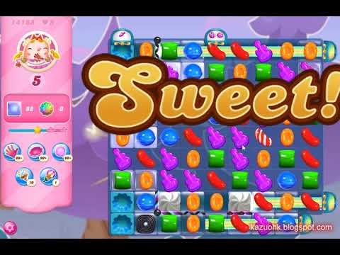 Candy Crush Saga Level 14185 (2nd version, 3 stars, Impossible without boosters)