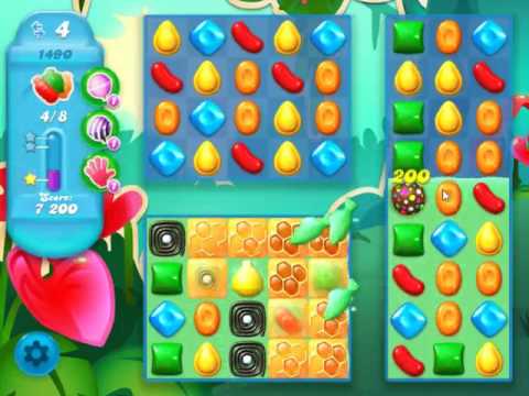 Candy Crush Soda Saga Level 1490 - NO BOOSTERS