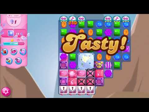 Candy Crush Saga Level 8807 NO BOOSTERS