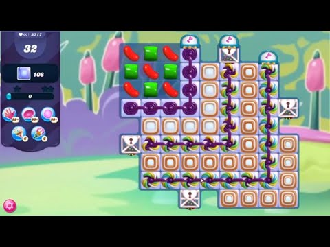 Candy Crush Saga LEVEL 5717 NO BOOSTERS (tenth version)