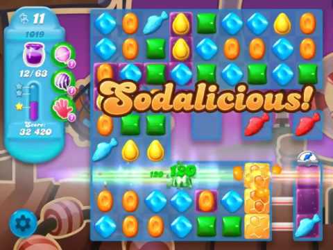 Candy Crush Soda Saga Level 1019 - NO BOOSTERS