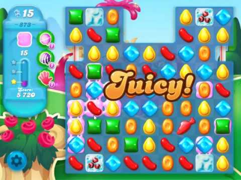 Candy Crush Soda Saga Level 873 - NO BOOSTERS