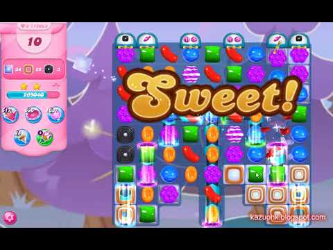 Candy Crush Saga Level 12085 (2nd version, 3 stars, No boosters)